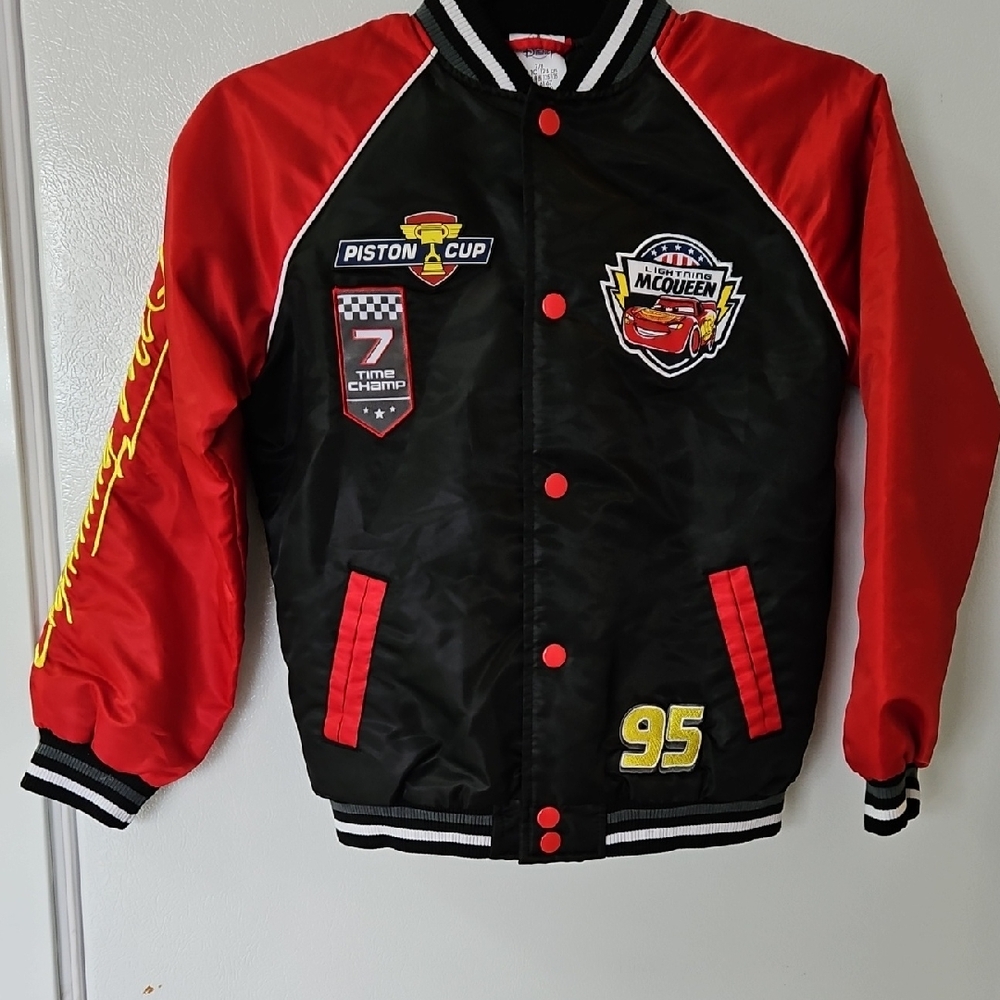Red and Black Cars Jacket